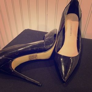 Just Fab black patent pumps